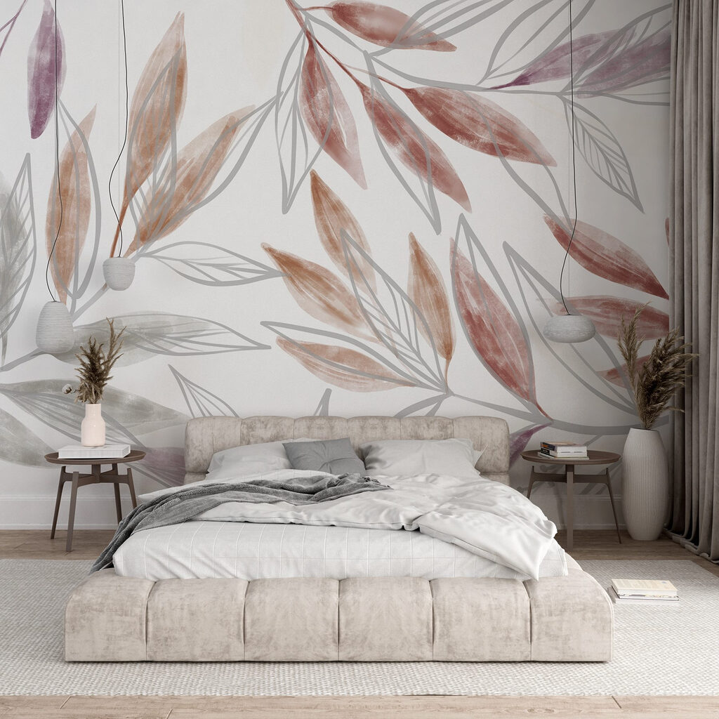 Soft hues of nature intertwine gracefully