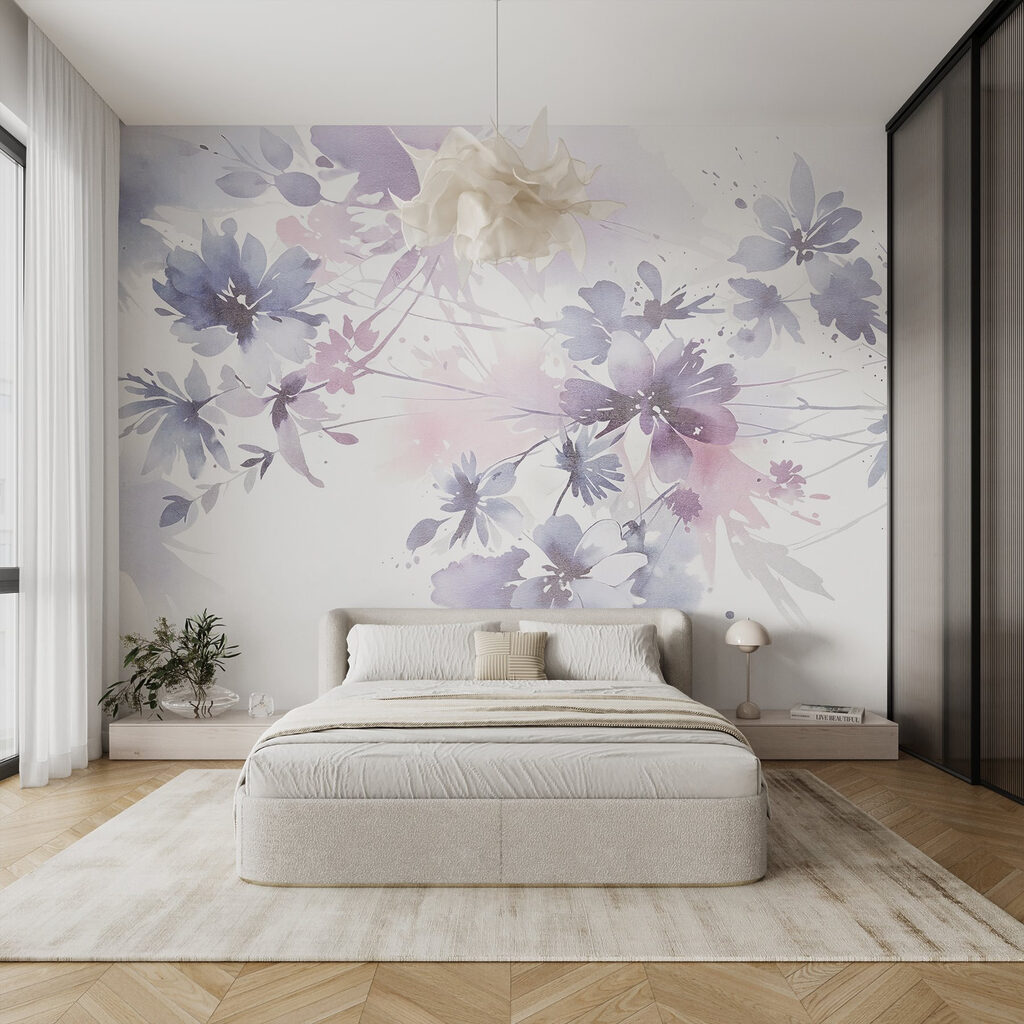 Watercolor painting of flowers Watercolor painting of flowers