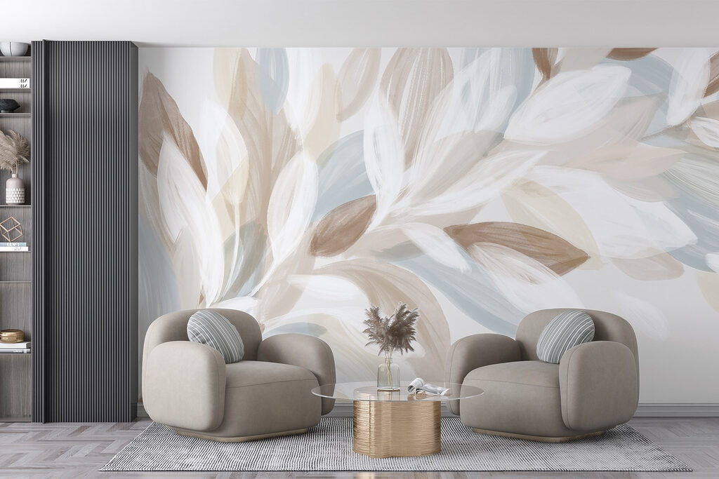 Soft tones and gentle brush strokes