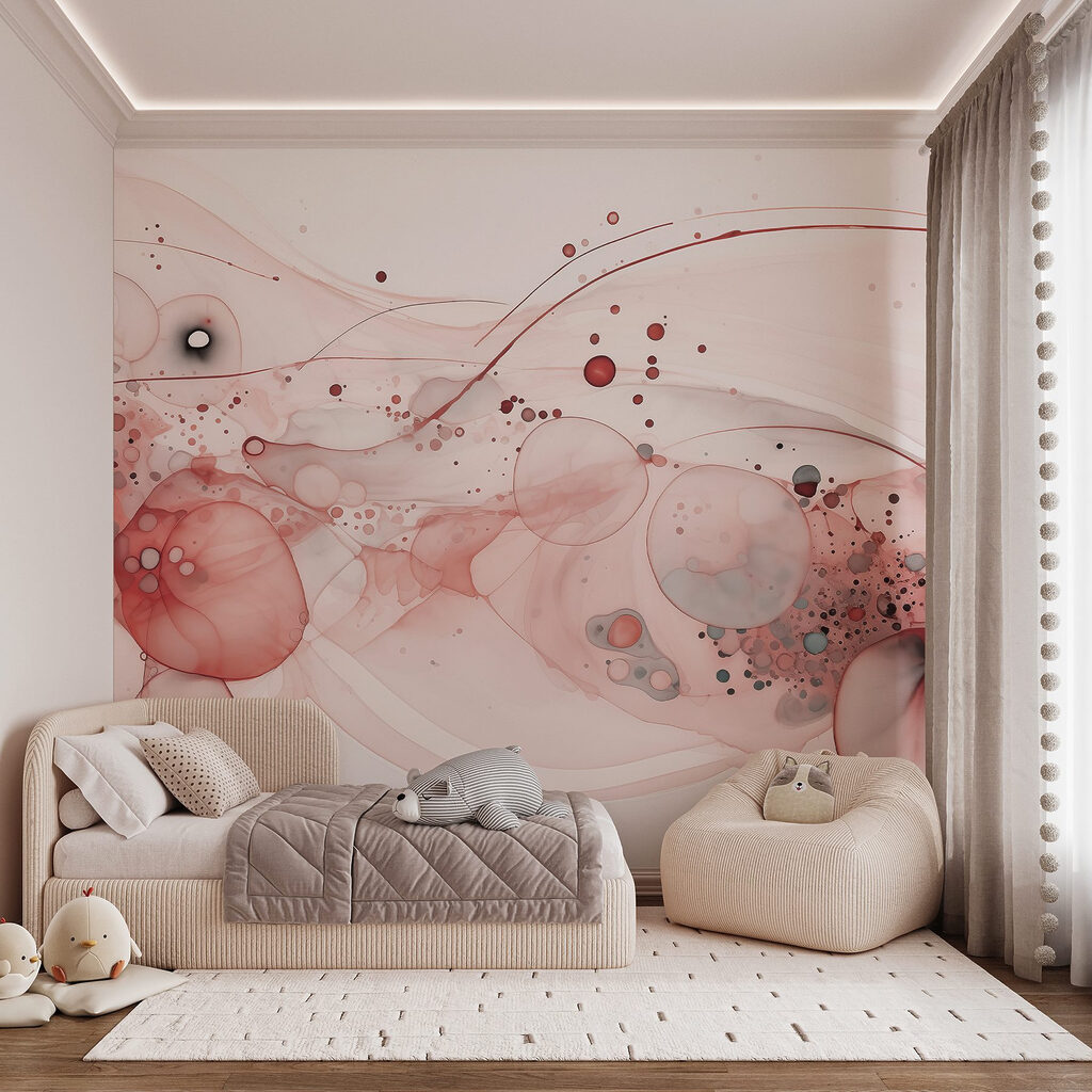 Flowing colors in soft harmony Flowing colors in soft harmony