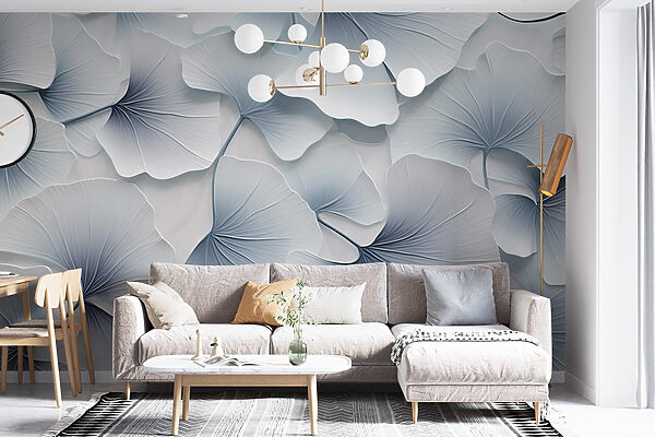 Ginkgo levelek finom rétegei Ginkgo levelek finom rétegei