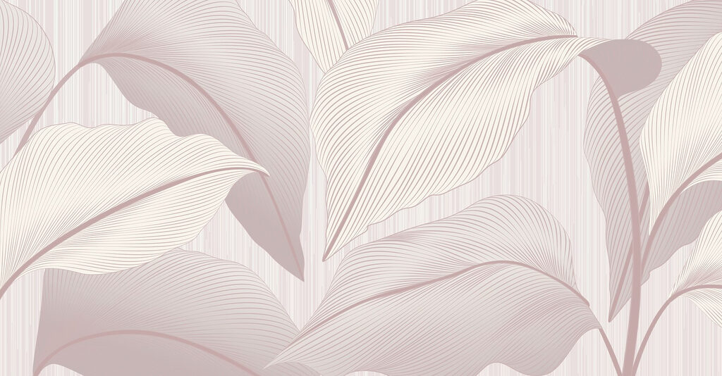 Elegant leaves in soft tones Elegant leaves in soft tones