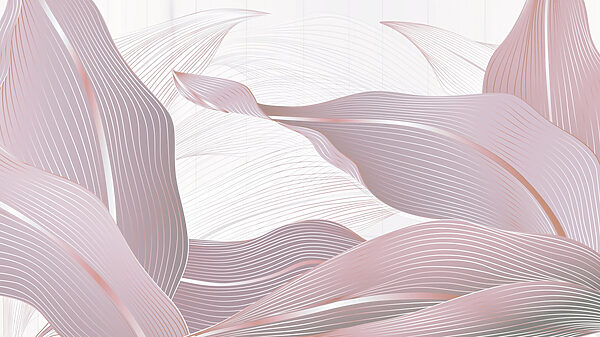 Flowing lines create serene beauty