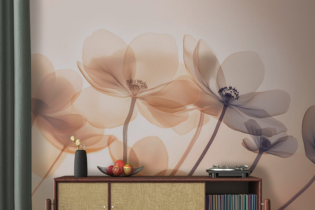 Delicate blooms in soft hues Delicate blooms in soft hues