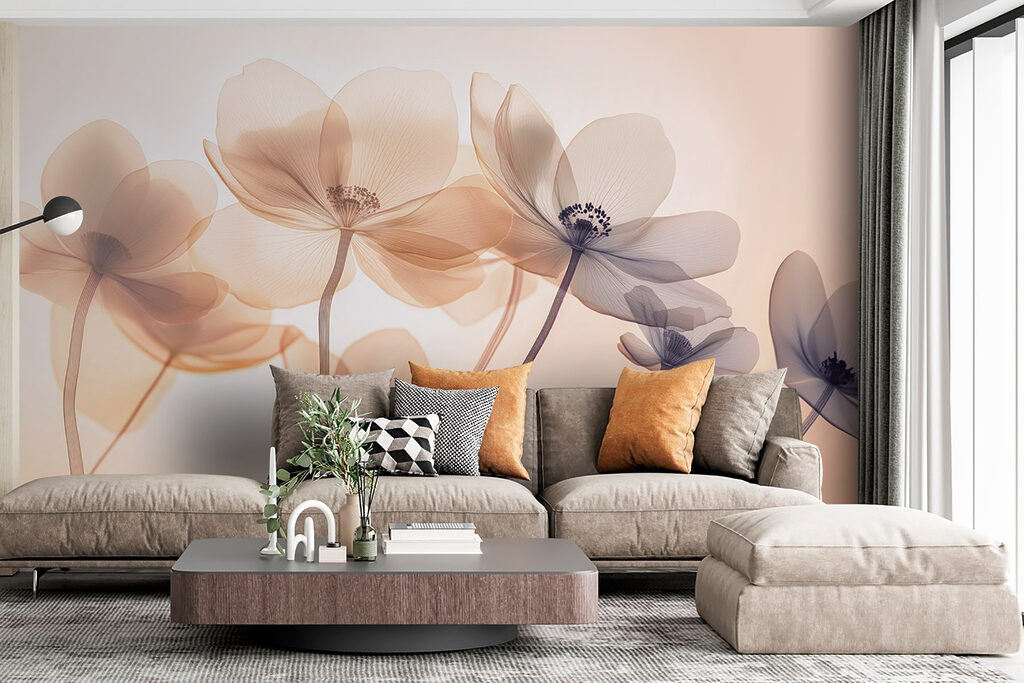 Delicate blooms in soft hues Delicate blooms in soft hues