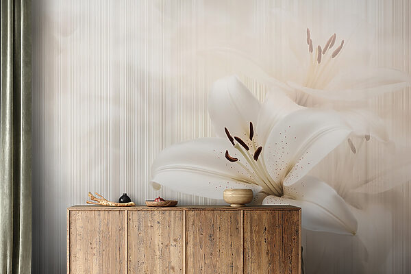 Elegant white lilies in soft hues Elegant white lilies in soft hues