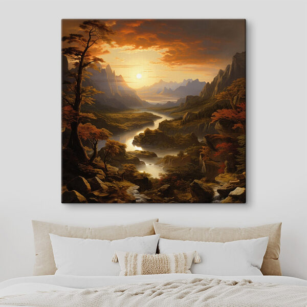 Vászonképek Vászonképek Egy völgyben folyó folyó (Cikkszám: s42385)