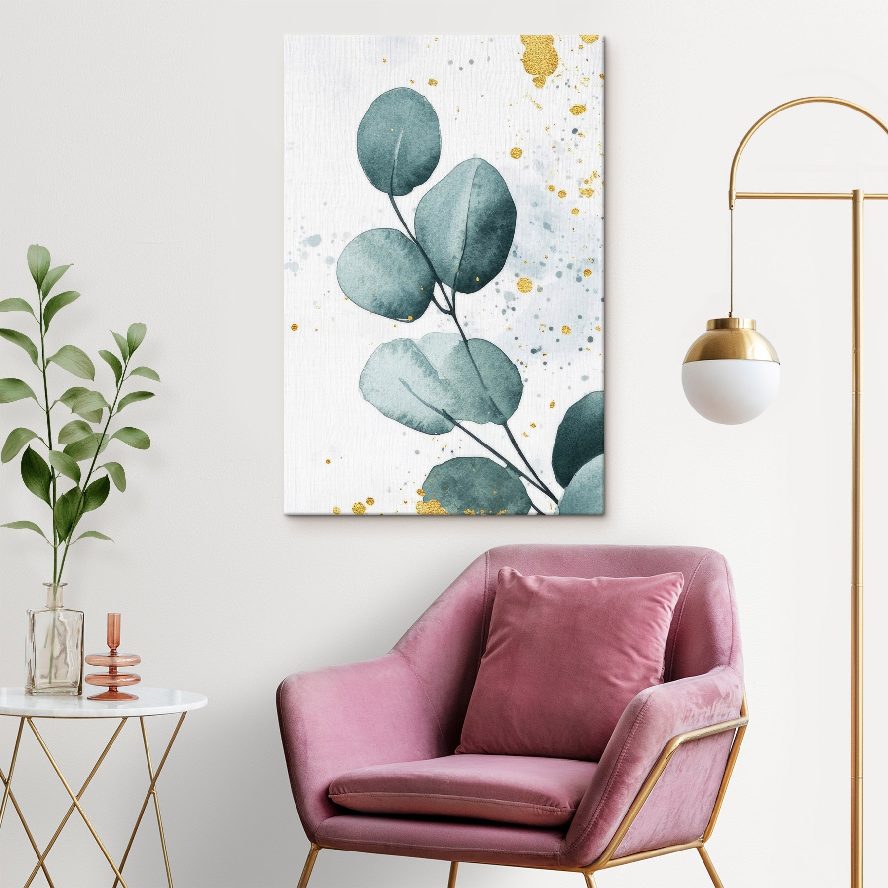 Natural elegance in watercolor art