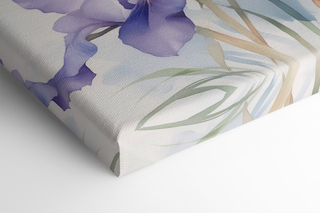 Iris in soft pastel hues Iris in soft pastel hues