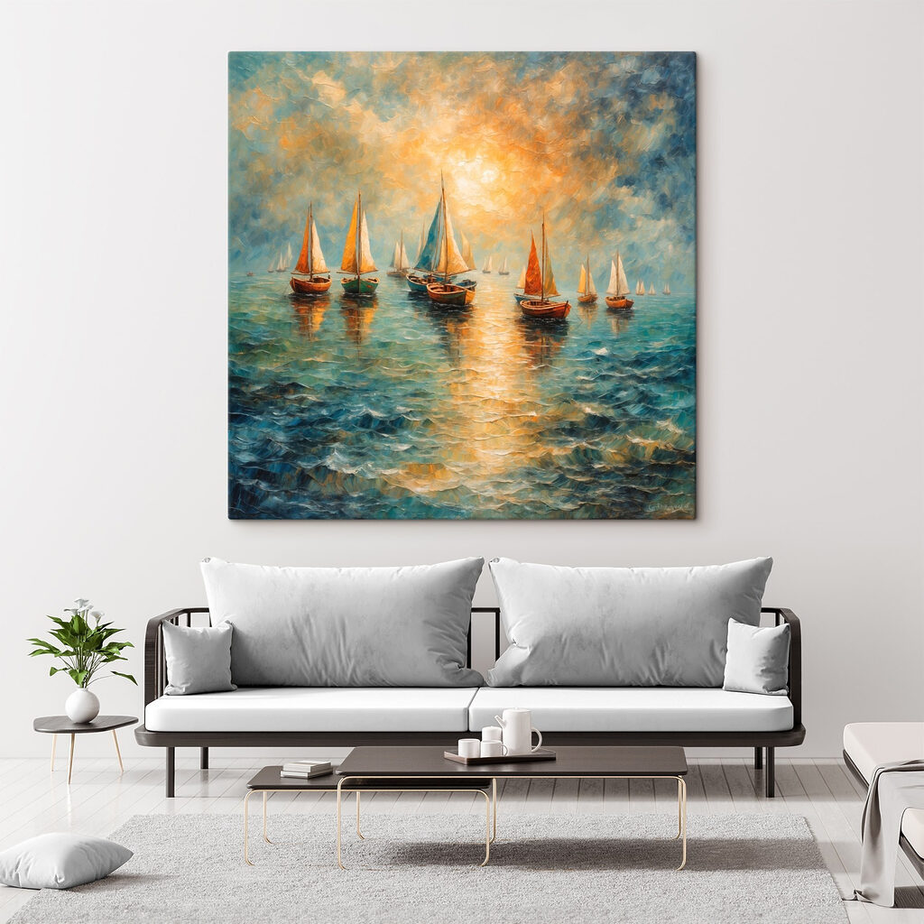 Group of boats on water Group of boats on water