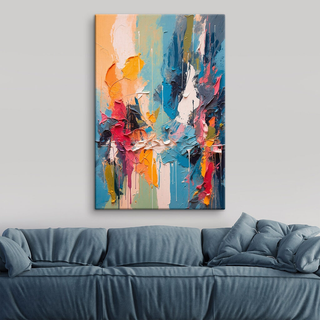 Painting of different colors