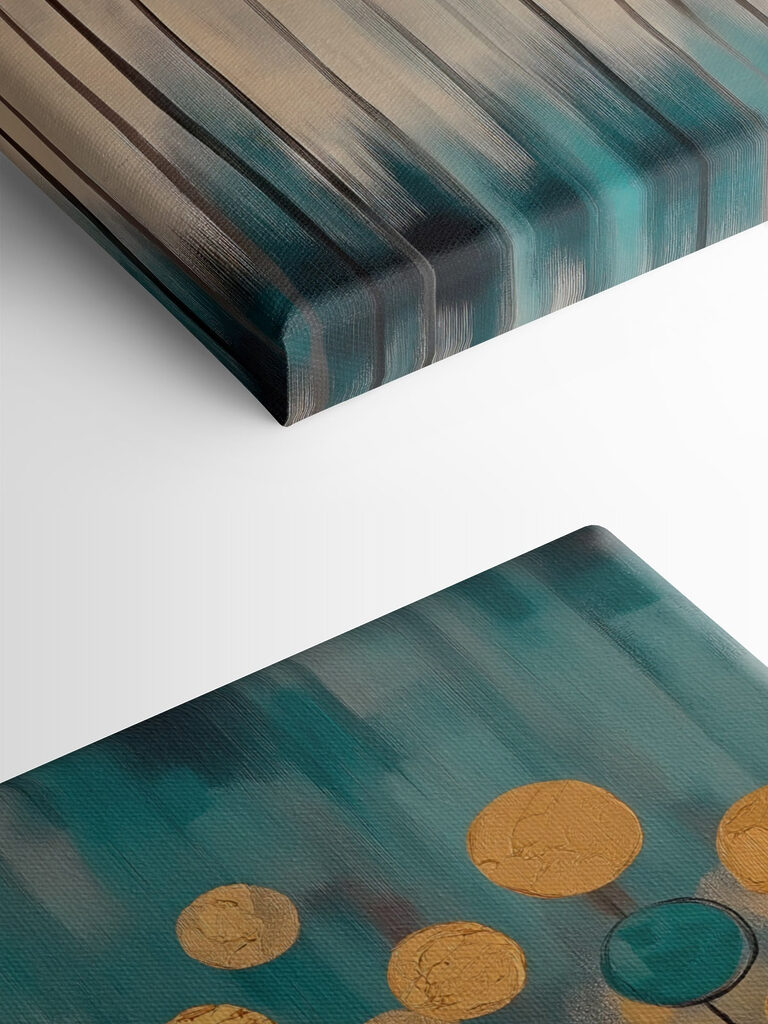 Vibrant circles in soothing colors