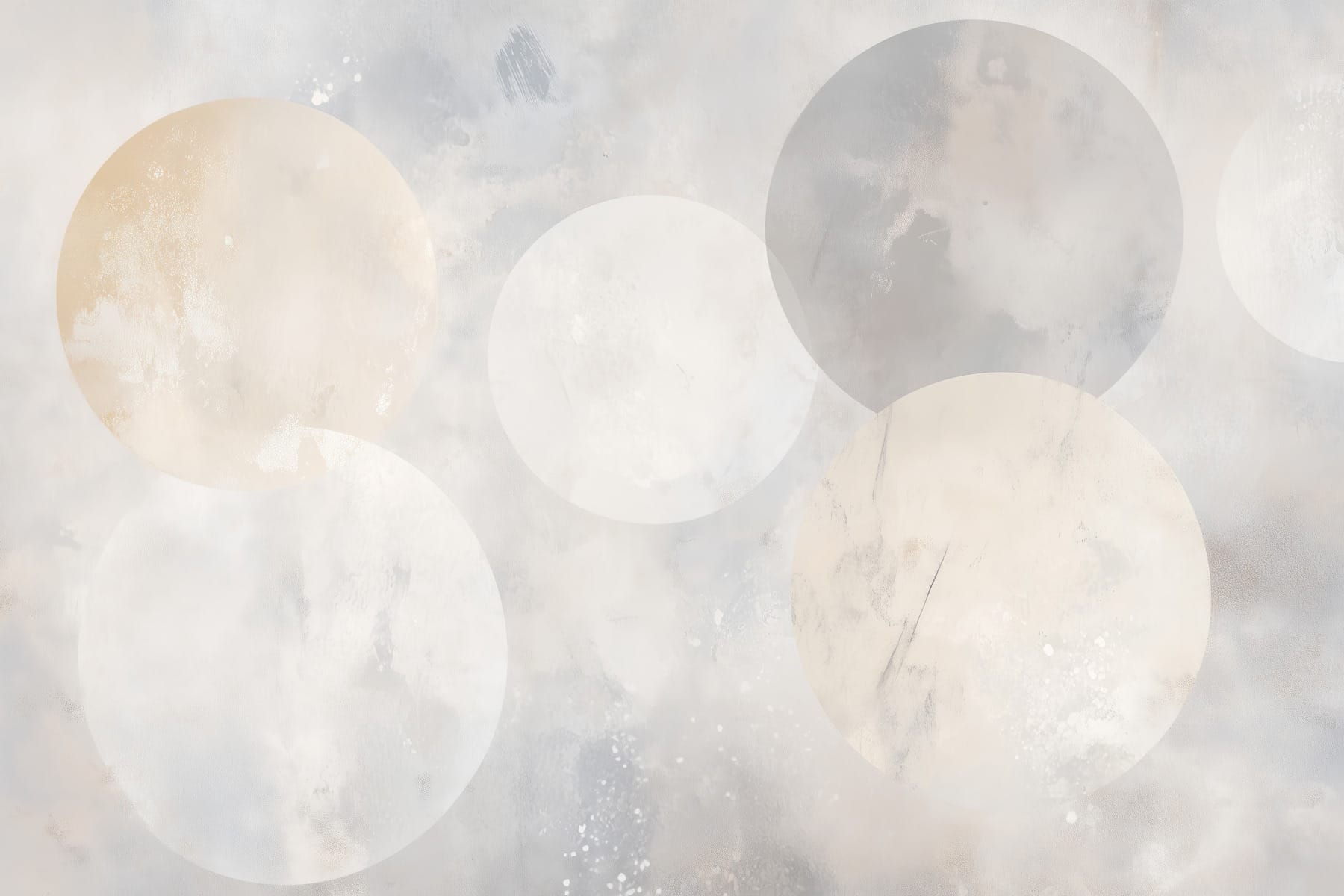 White and grey circles White and grey circles