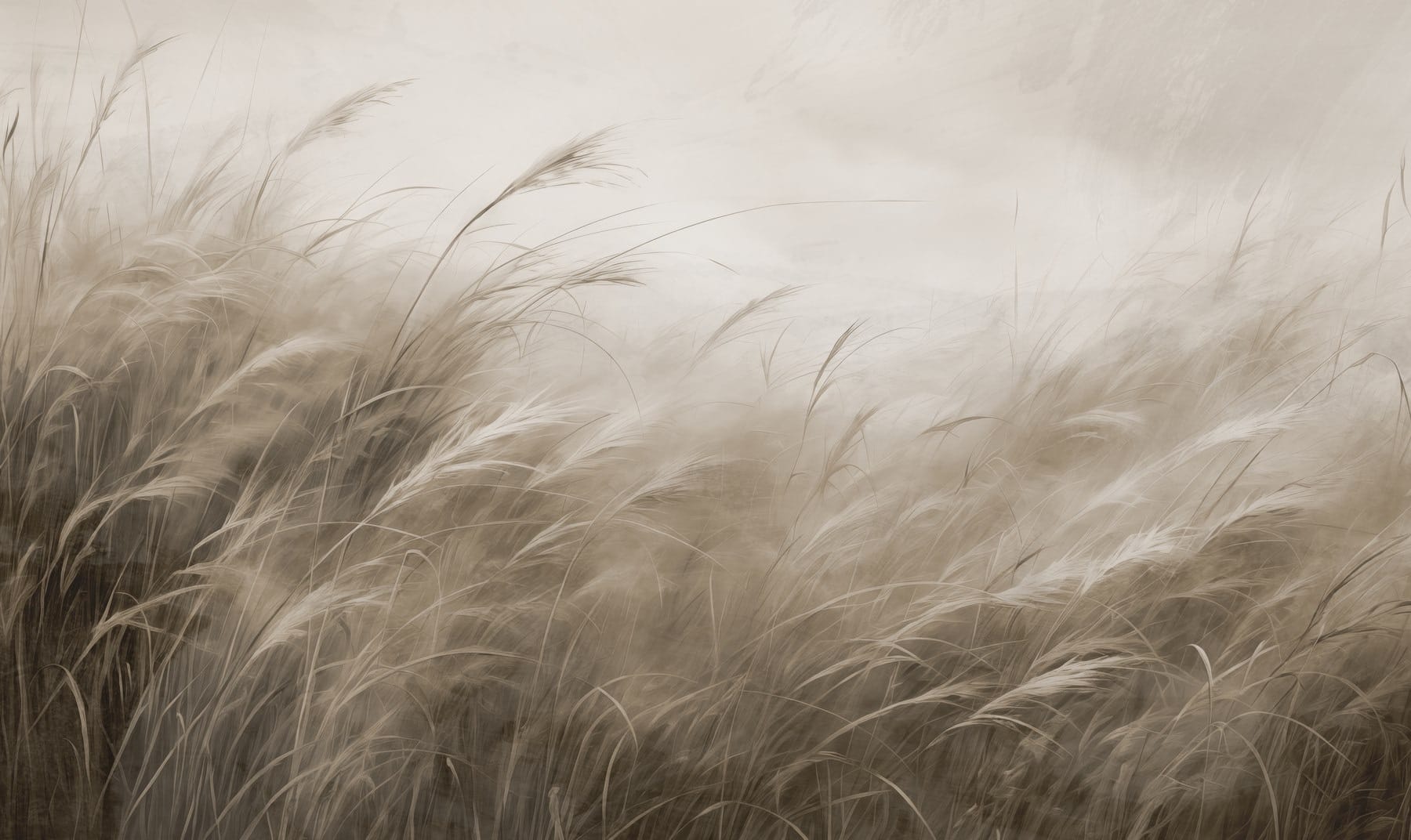 Field of grass with a cloudy sky Field of grass with a cloudy sky