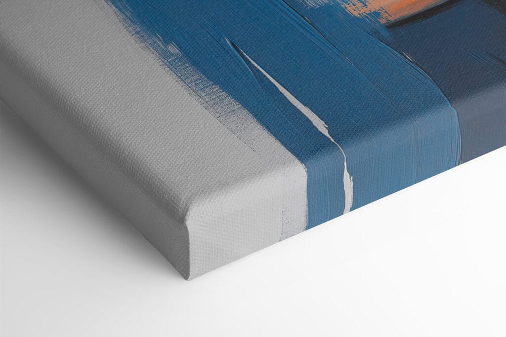 Painting of a woman's face