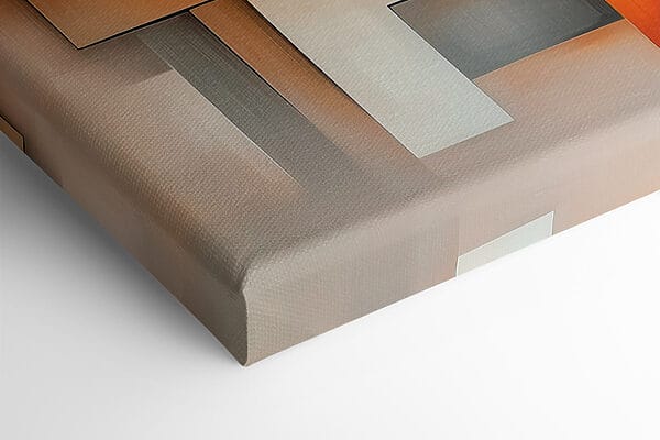 Colorful art piece of squares