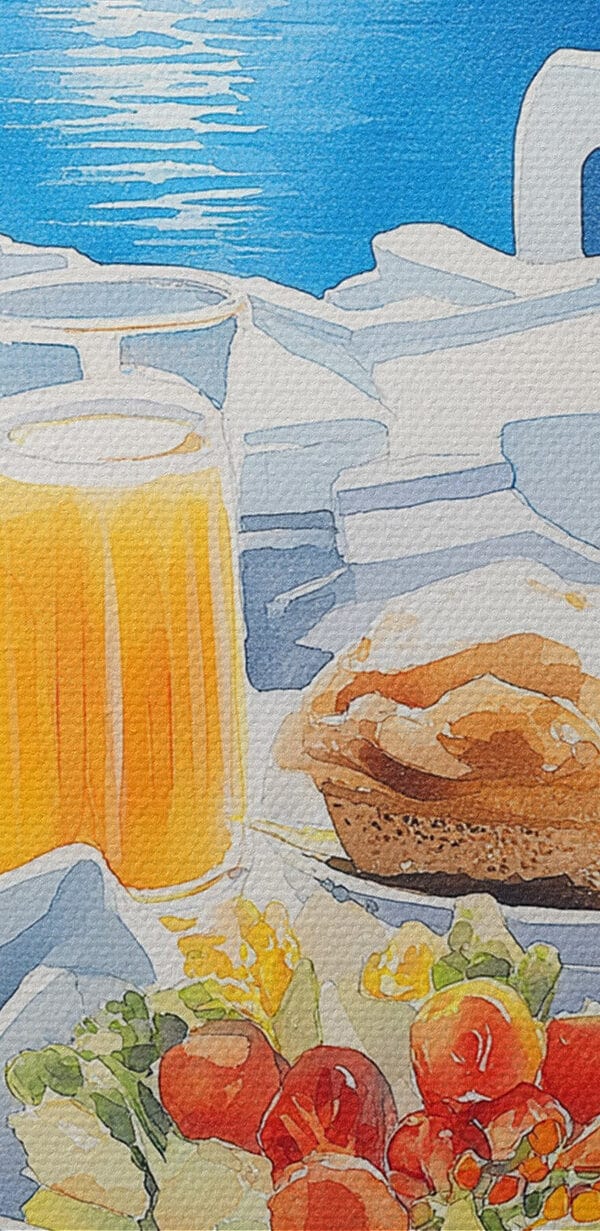 Asztal, amelyen ételek és italok vannak Asztal, amelyen ételek és italok vannak