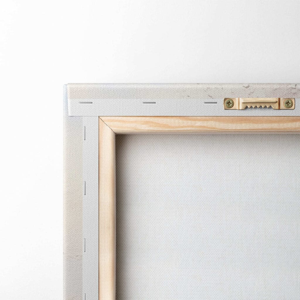 Painting of a tree with pink flowers