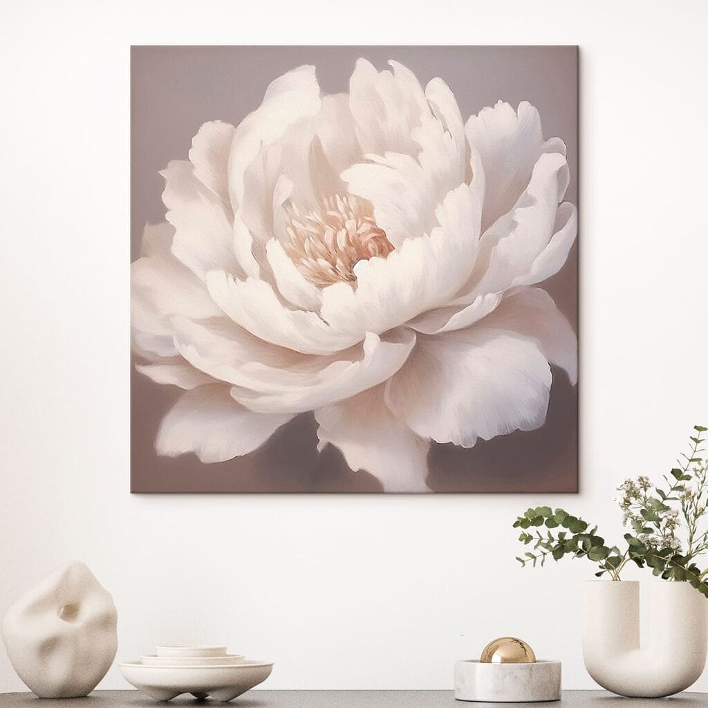 Delicate petals in soft hues