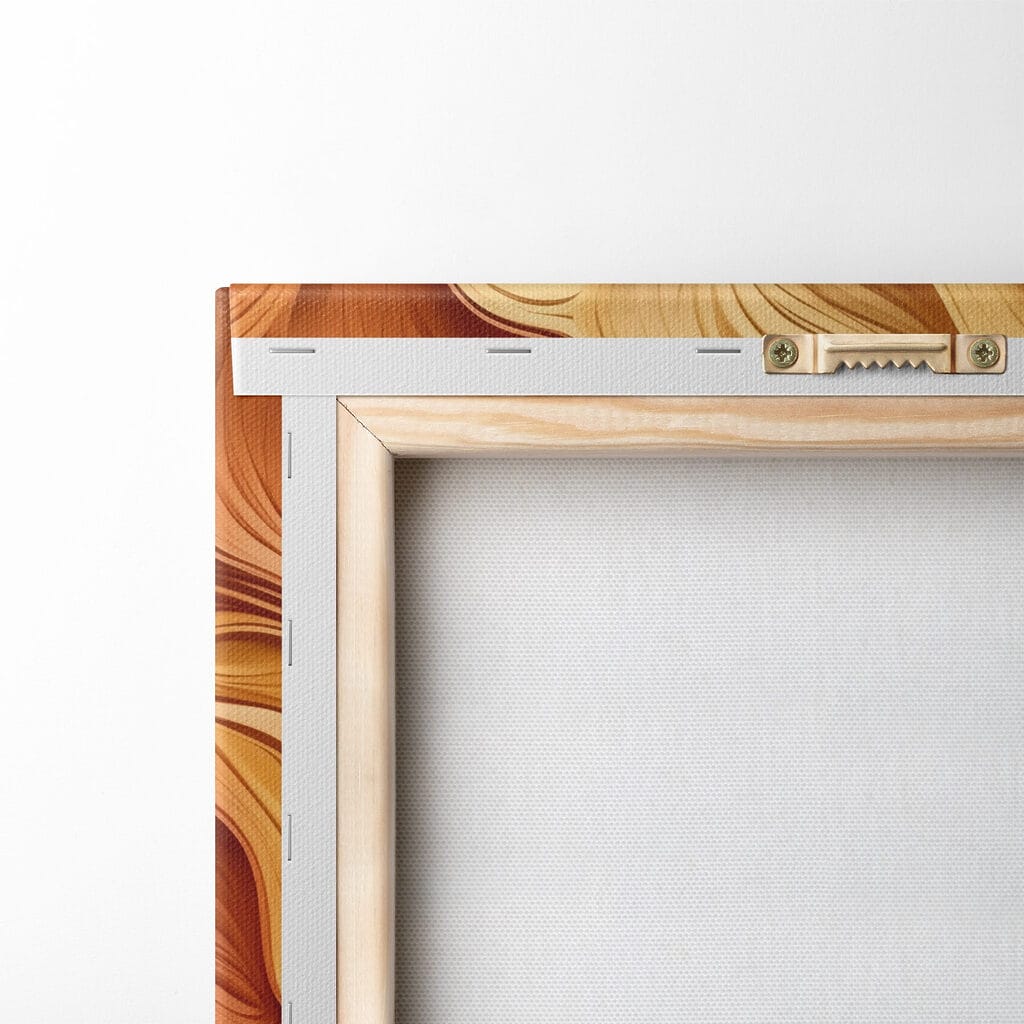 Flowing colors in abstract design