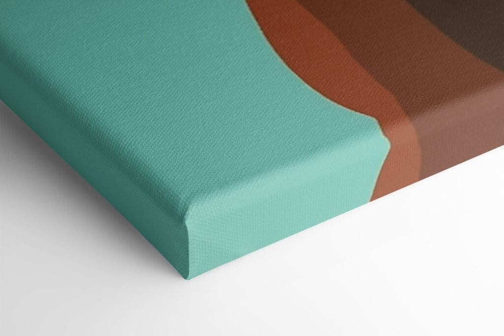 Dog with its head up