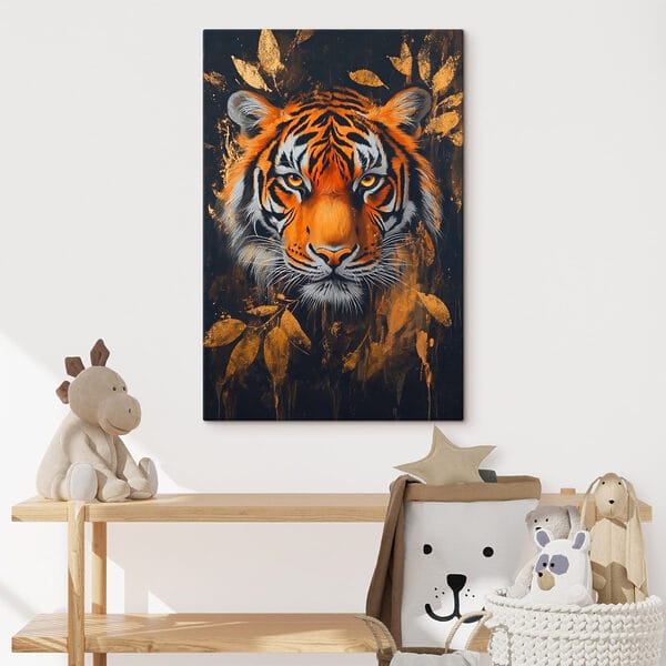 Egy tigris festménye Egy tigris festménye