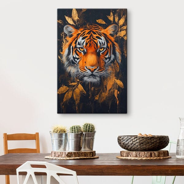 Egy tigris festménye Egy tigris festménye