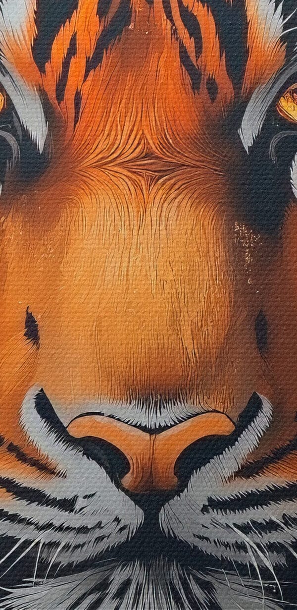 Egy tigris festménye Egy tigris festménye