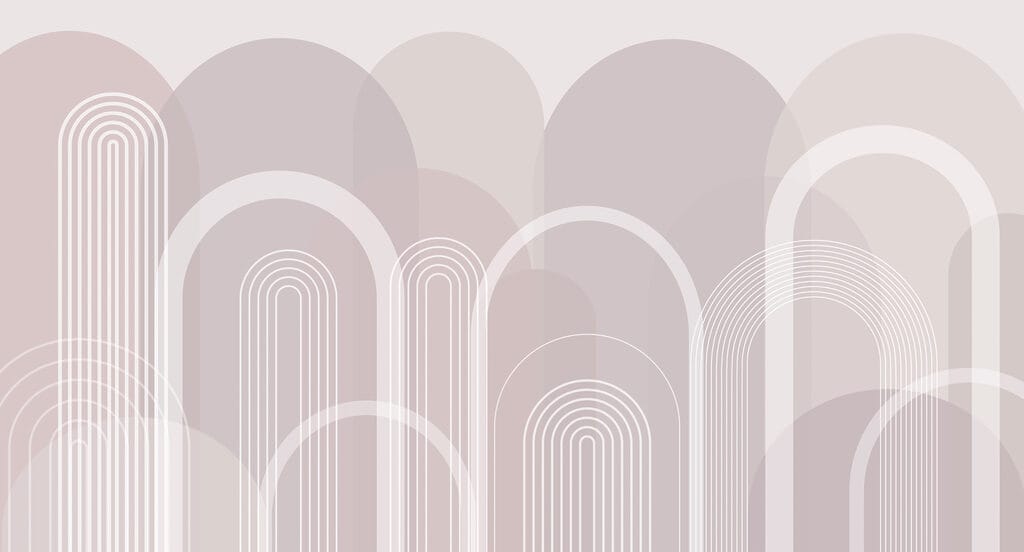 White and gray background with white lines