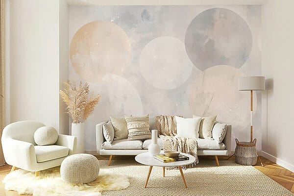 White and grey circles White and grey circles