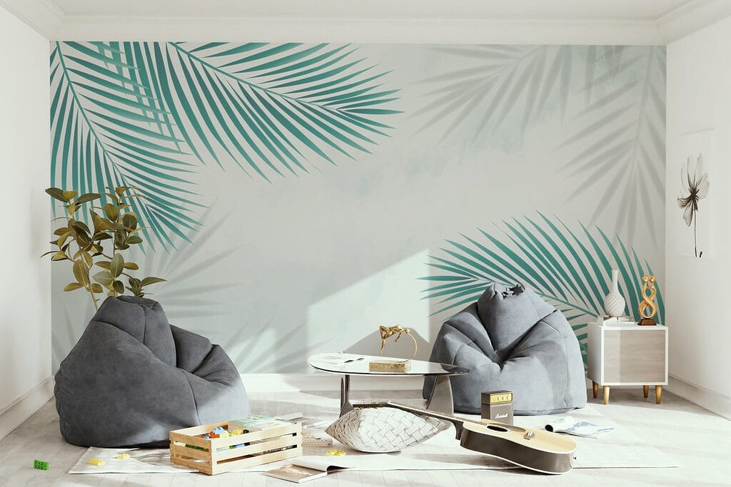 Group of green leaves