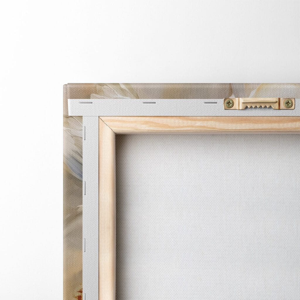 Painting of white flowers