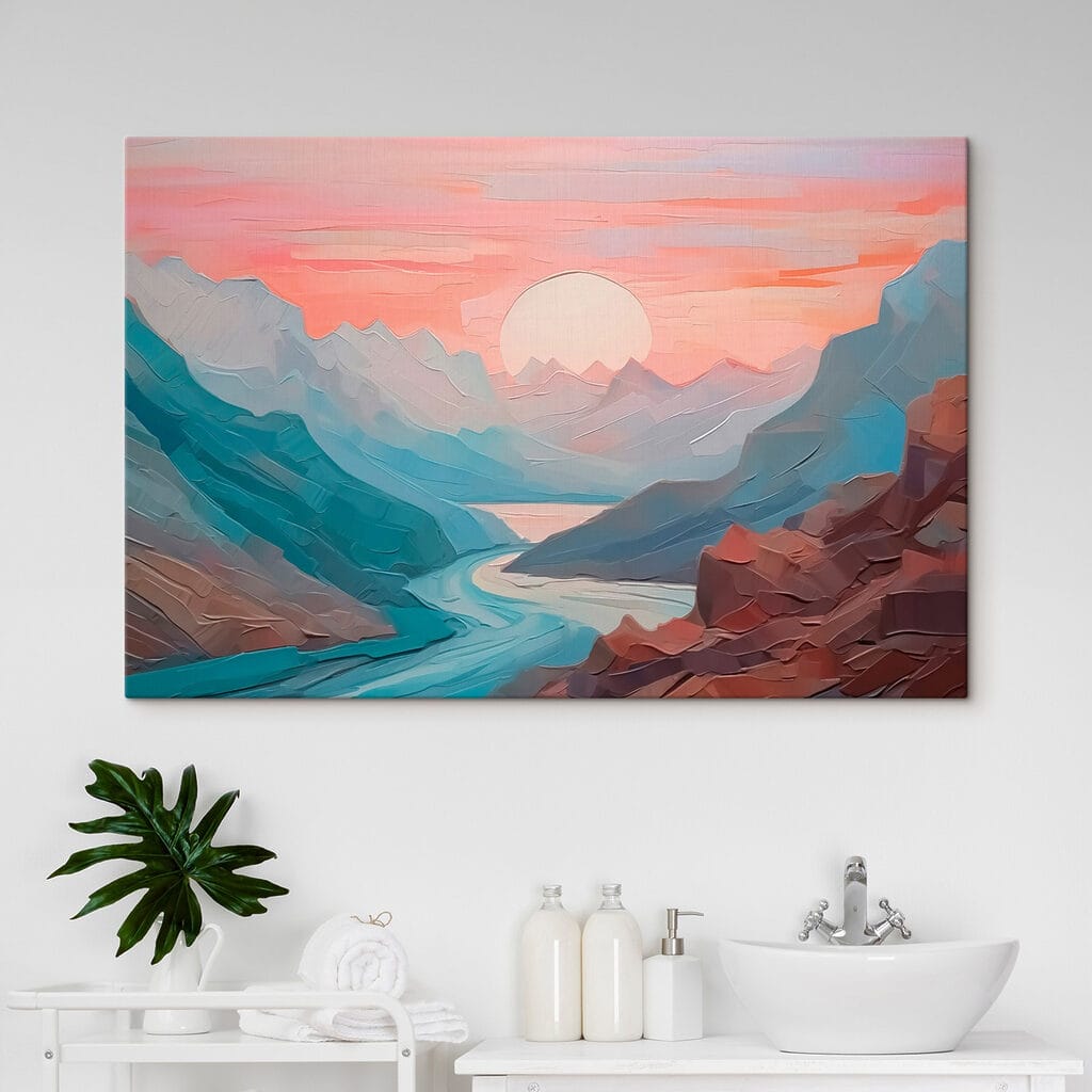 River running through a mountain River running through a mountain
