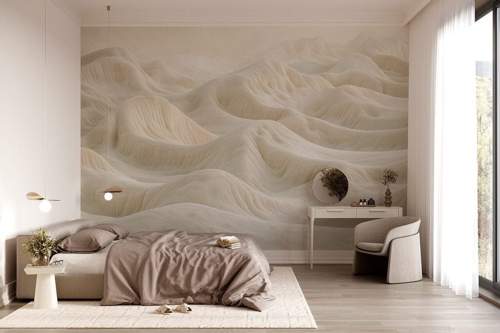 White snow covered mountain