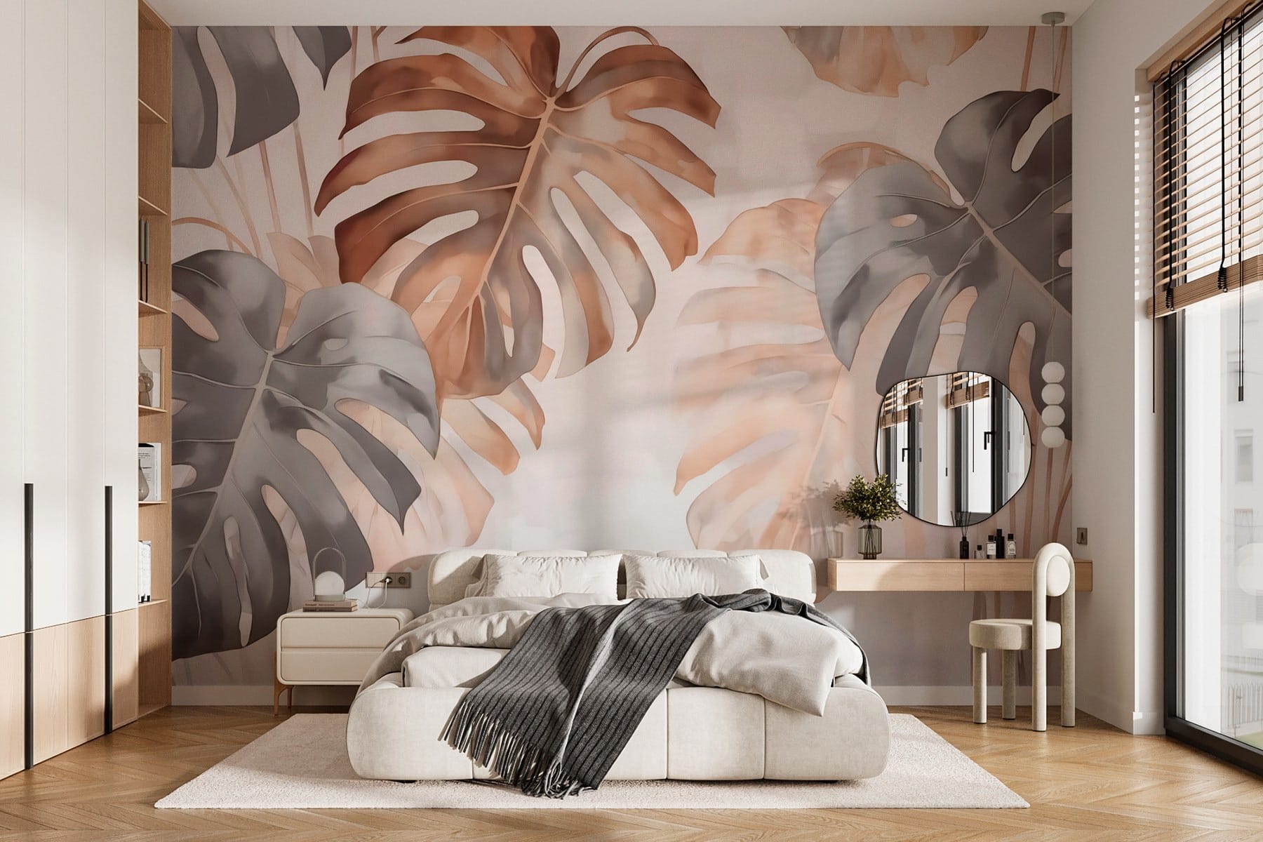 Nature's elegance in warm tones