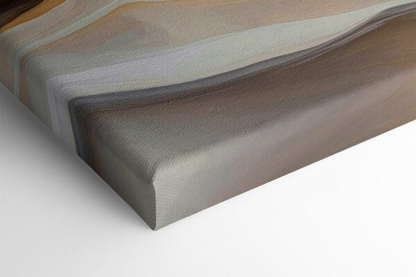 Abstract waves of soft colors