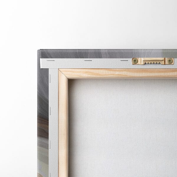 Abstract waves of soft colors