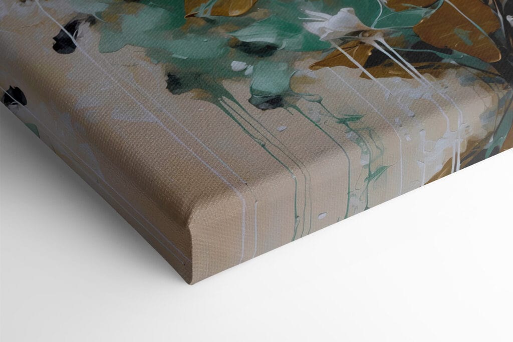 Painting of a white flower