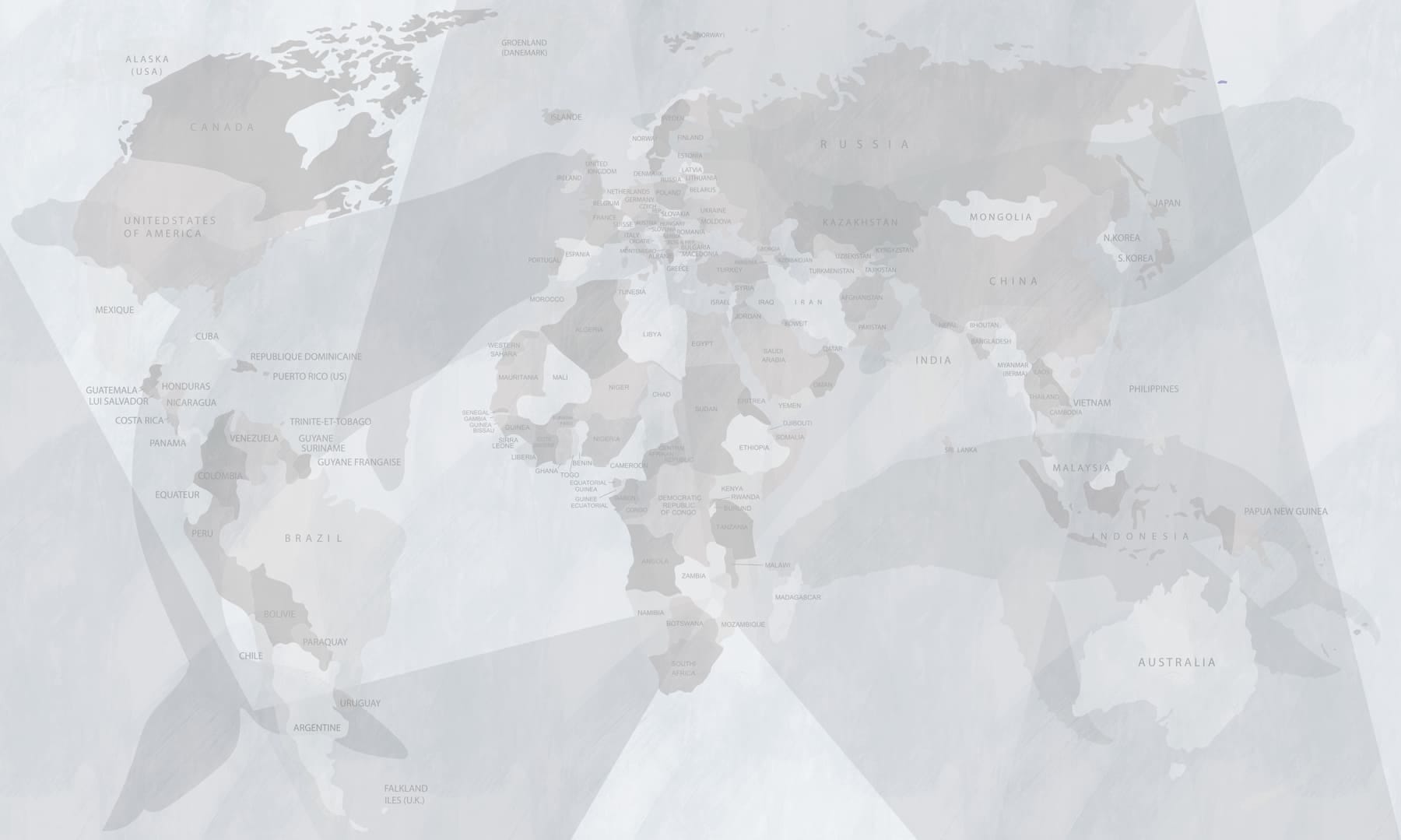 Map of the world