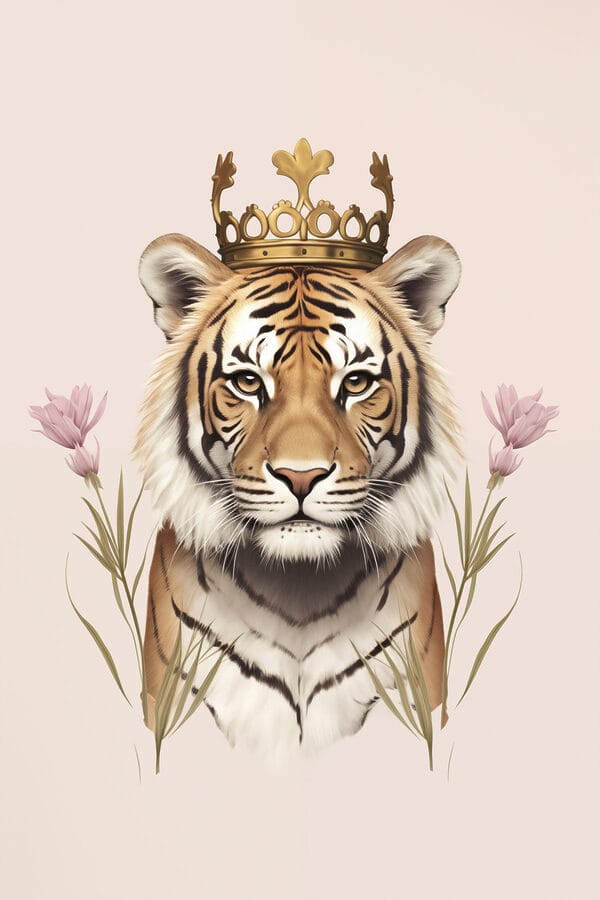 Tigris koronával Tigris koronával