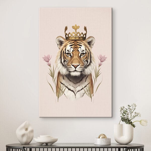 Tigris koronával Tigris koronával