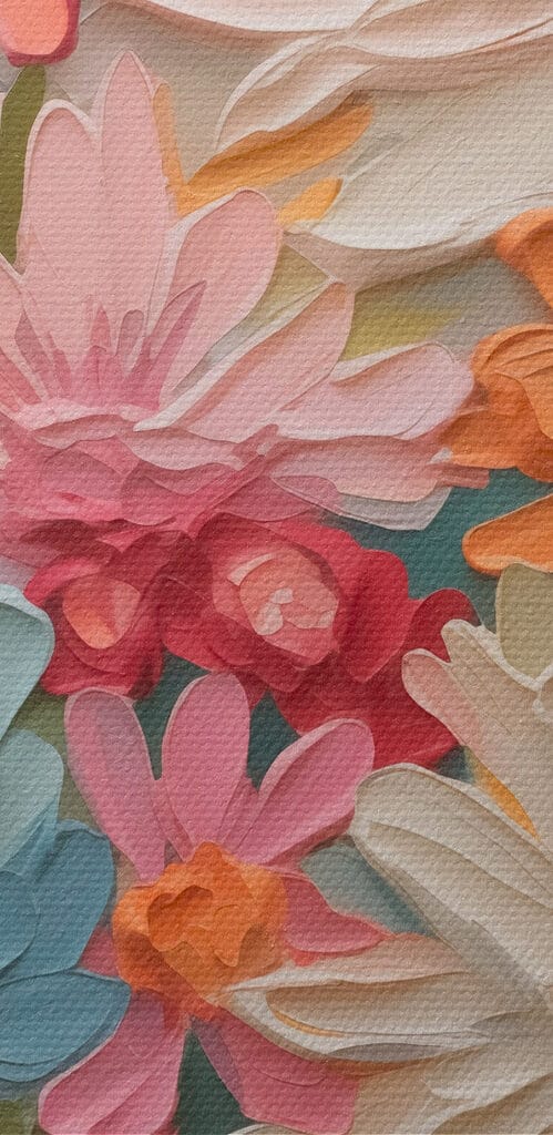 Painting of flowers Painting of flowers