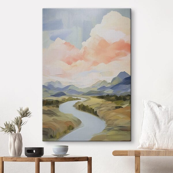 Vászonképek Vászonképek Egy völgyben folyó folyó (Cikkszám: s42844)