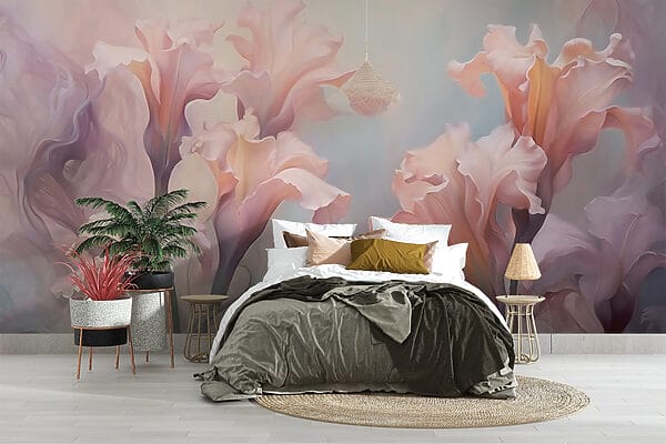 Fotótapéta Fotótapéta Finom virágzás lágy árnyalatokban (Cikkszám: w03057)