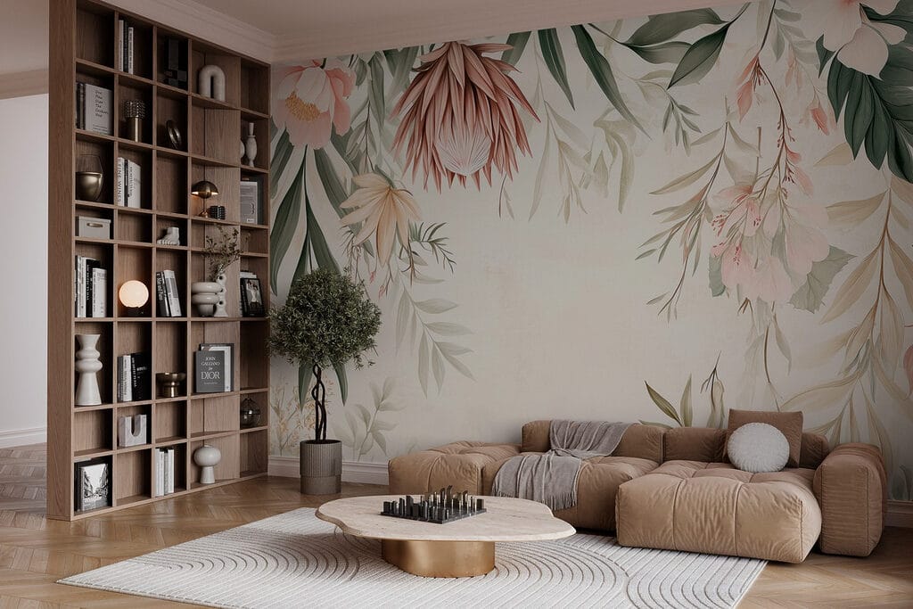 Virágos szegély levelekkel és virágokkal w03019pig1r 1024x683 - Virágos szegély levelekkel és virágokkal - tegory