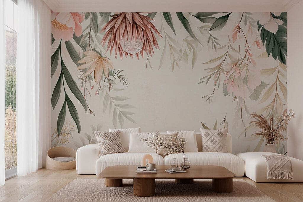 Virágos szegély levelekkel és virágokkal w03019pig2r 1024x683 - Virágos szegély levelekkel és virágokkal - tegory