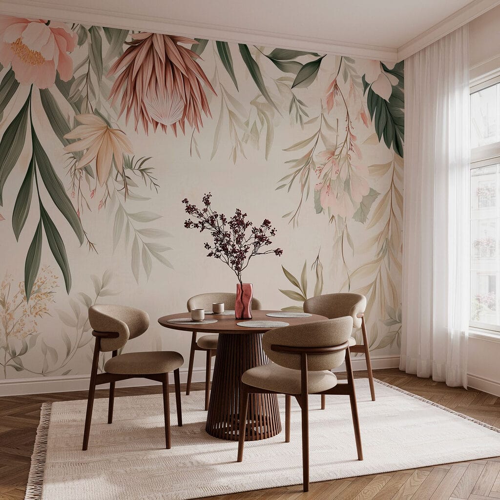 Virágos szegély levelekkel és virágokkal w03019pik2ms 1024x1024 - Virágos szegély levelekkel és virágokkal - tegory