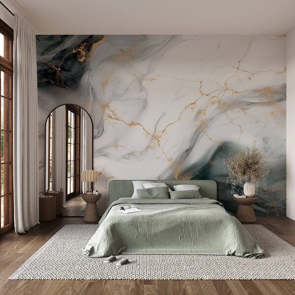 Fotótapéta Fotótapéta Folyékony absztrakt minták lágy árnyalatokban (Cikkszám: w08749)