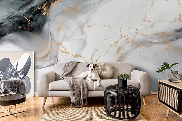 Fluid abstract patterns in soft hues Fluid abstract patterns in soft hues