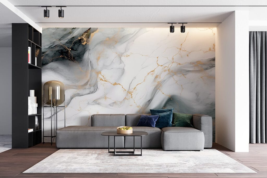 Fluid abstract patterns in soft hues Fluid abstract patterns in soft hues